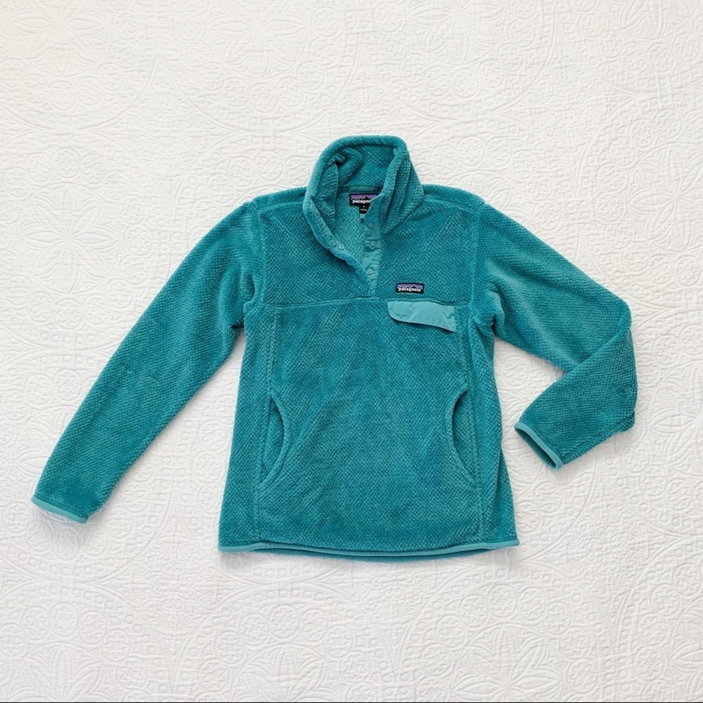 Patagonia Women's Re-Tool‎ Snap-T Fleece Pullover, Mogul Blue